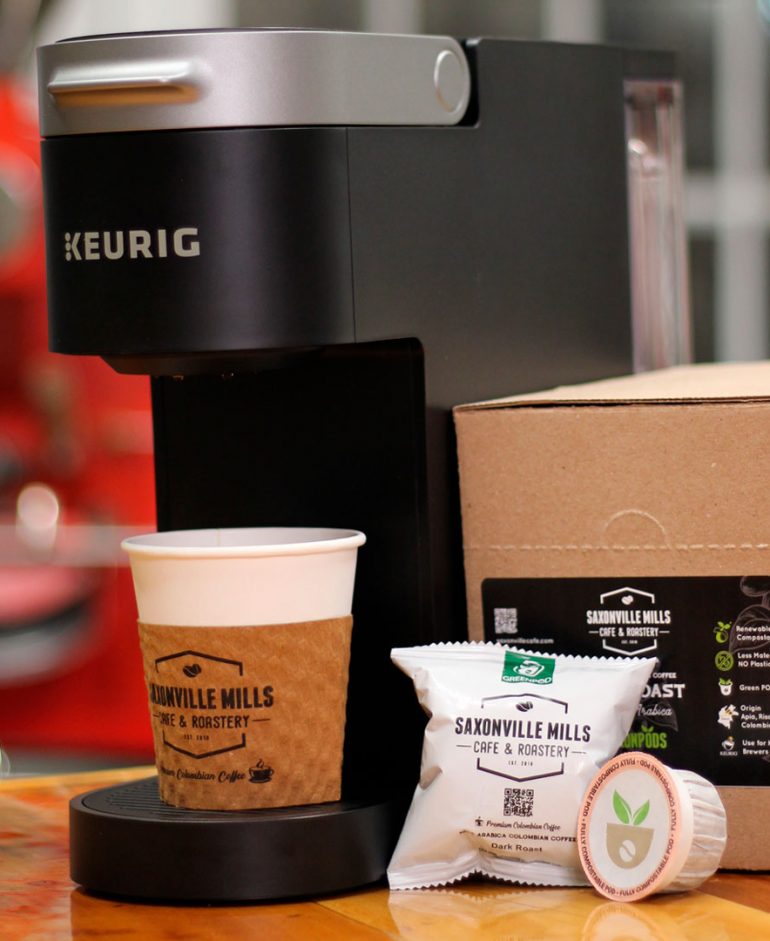 Dark-product-Capsule, Coffee Pods, K-Cup, Keuring, Medium Dark Coffee, Premium Coffee, SaxonPods, Saxonville Mills Coffee